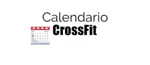 datas do calendário do crossfit