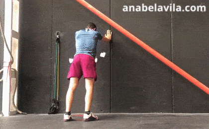 Wall drill psoas march