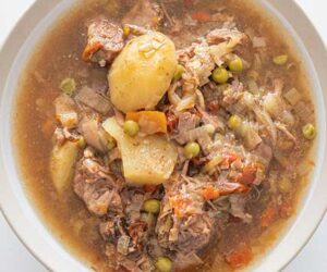 stewed meat and potatoes