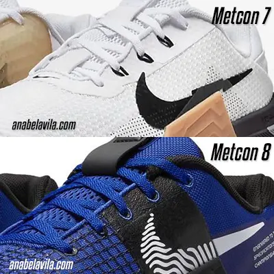 differences metcon 8 and metcon 7