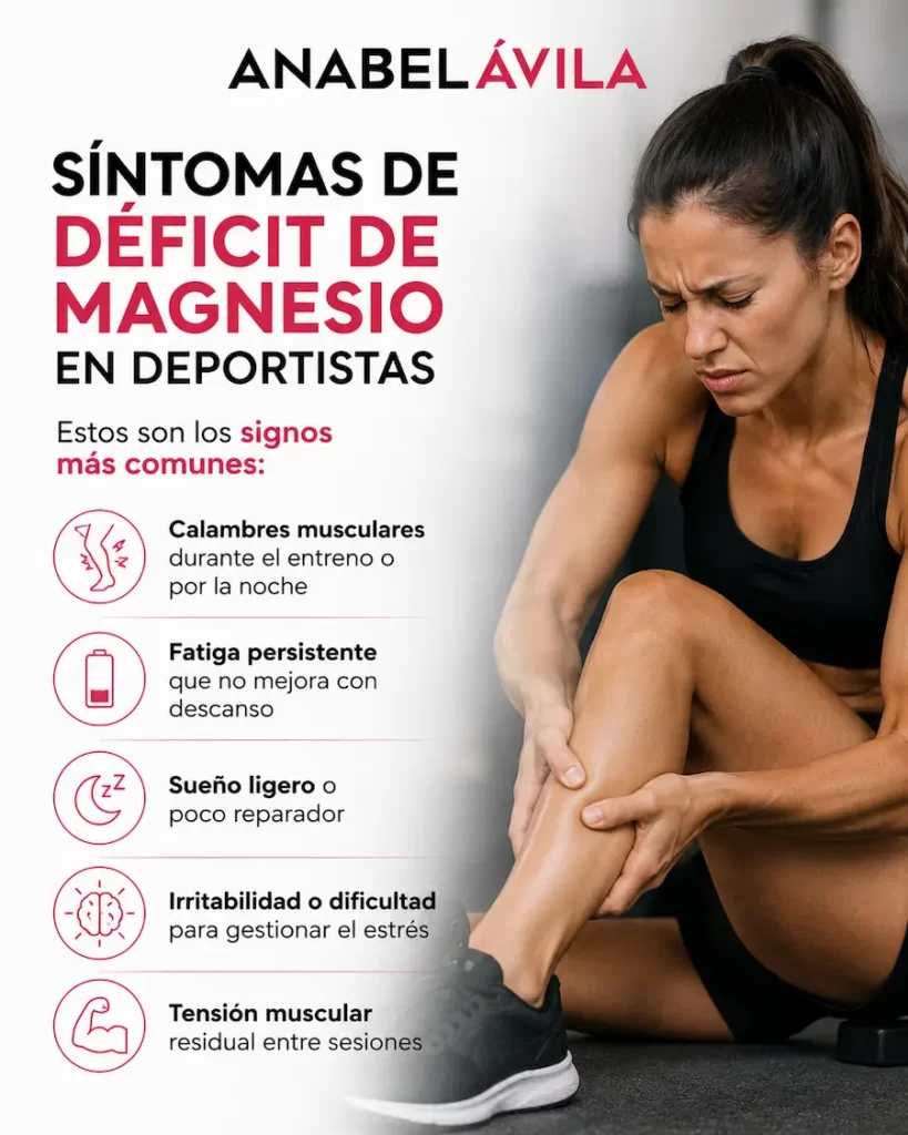 sintomas falta de magnesio