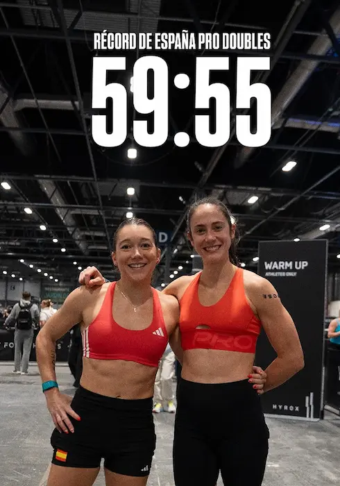 Elena Rouco Manuela Garcia HYROX Madrid 2025