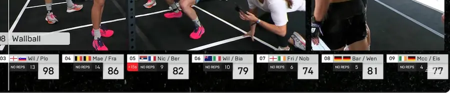 HYROX DOBLES masculino elite 15 melbourne