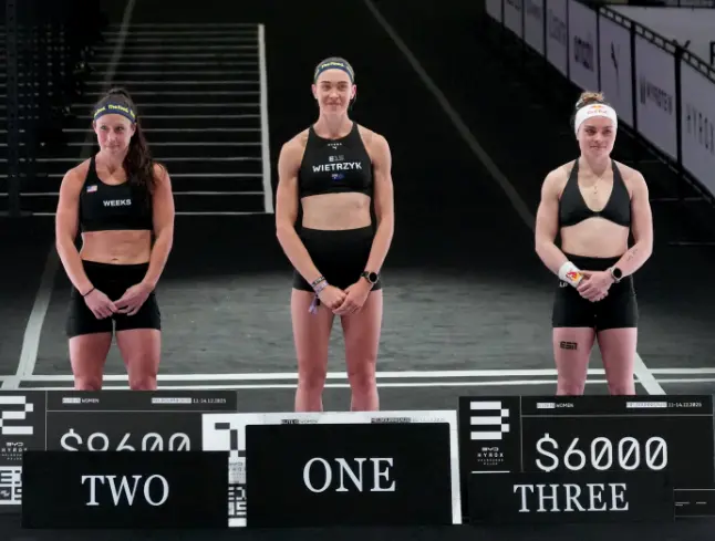 ganadoras major hyrox melbourne 2025