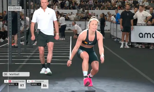 Seka Arning cruzando la meta en HYROX MAJOR Melbourne 2025