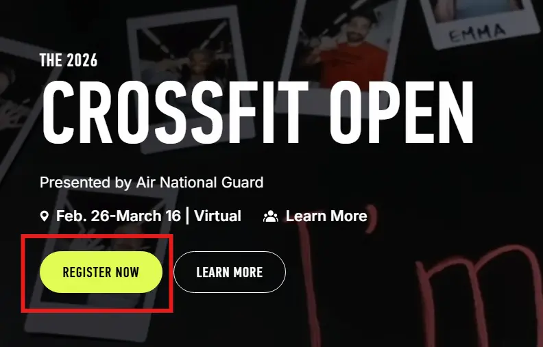 como registrarse en el crossfit open 2026