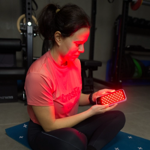 panel luz roja pequeño