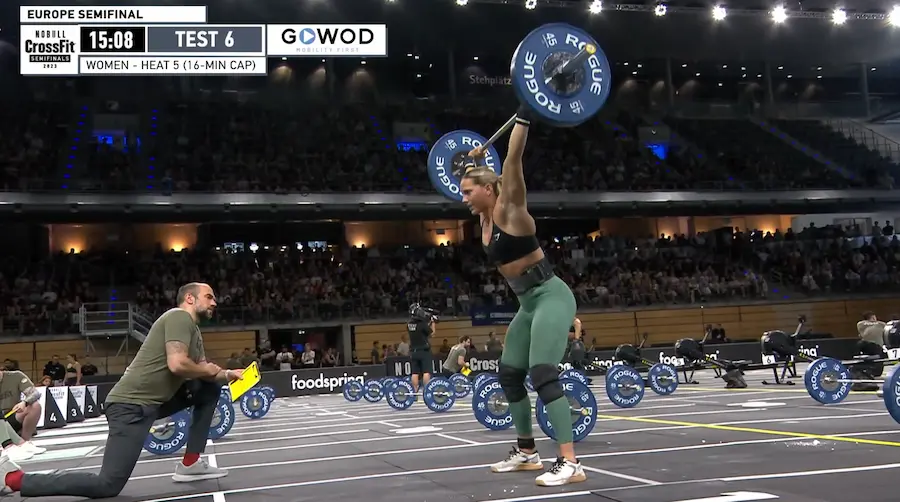 aimee cringle crossfit europe semifinal 2023